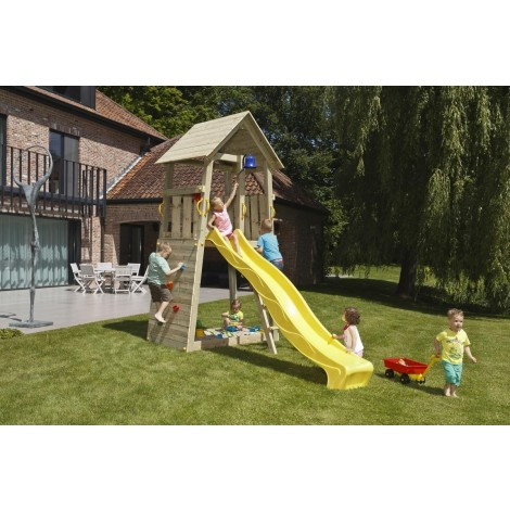 Blue Rabbit Turn de joaca Belvedere cu tobogan 2,9 m