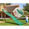 Placa Tobogan Jungle Gym verde inchis - 2,65 m