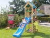 Jungle Gym Turn de joaca mic Patio cu tobogan de 230 cm 