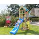 Jungle Gym Turn de joaca mic Patio cu tobogan de 230 cm 