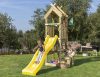 Jungle Gym Turn de joaca mic Totem cu tobogan de 230 cm 