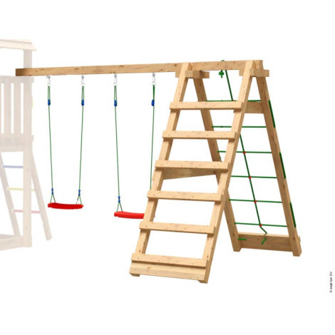 Jungle Gym modul de catarare Climb frame cu 1 loc de leagan fara sezut