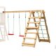 Jungle Gym modul de catarare Climb frame cu 2 locuri de leagane fara sezuturi