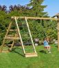 Jungle Gym modul de catarare Climb frame cu 2 locuri de leagane fara sezuturi