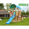 Jungle Gym Turn de joaca Farm cu tobogan de 230 cm 