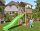 Jungle Gym Turn de joaca Cottage cu tobogan de  290 cm 