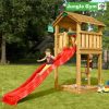 Jungle Gym Turn de joaca Cottage cu tobogan de  290 cm 