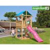 Jungle Gym Turn de joaca Hut cu tobogan de 230 cm