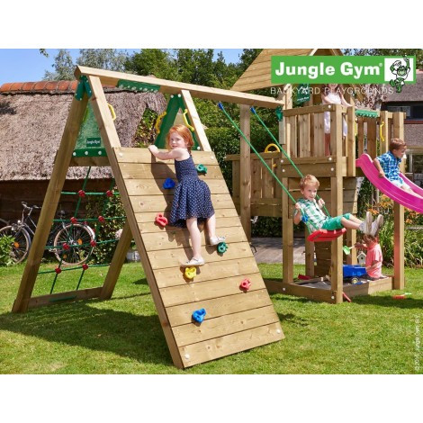 Jungle Gym modul de catarare pentru turn de joaca Climb X'tra cu leagan inclus 