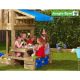 Jungle Gym modul Mini Picnic cu masuta si banca Platforma 120 cm