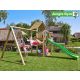 Jungle Gym loc de joaca turn Cubby cu modul leagan 