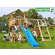 Jungle Gym loc de joaca Turn Chalet cu modul de catarare Climb extra 