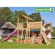 Jungle Gym loc de joaca Turn Shelter cu modul Locomotiva  