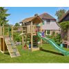 Jungle Gym loc de joaca Turn Cottage cu modul pod Bridge si leagan 