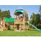 Jungle Gym loc de joaca cu turn Barn si modul pod Bridge 