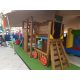 Jungle Gym loc de joaca cu turn Farm si modul locomotiva Train - vopsit