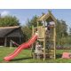 Jungle Gym Turn de joaca mic Teepee cu tobogan de 230 cm 