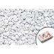 Pietris decorativ Marmura carrara alb, 16-25 mm, (25kg/sac)