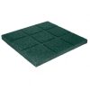 Dale de cauciuc ReFlex Compact 3cmx40cmx40cm Verde