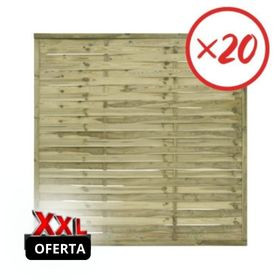 Oferta XXL Gard - Lamelar 180 x 180 cm 20buc.