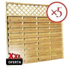 Oferta XXL Gard Olga drept 180x180 cm 5 buc.